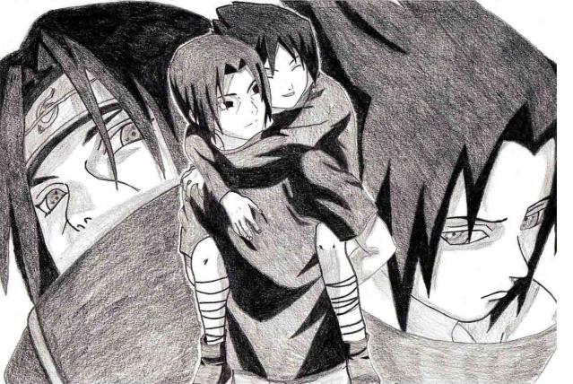 Itachi a sasuke (brothers)